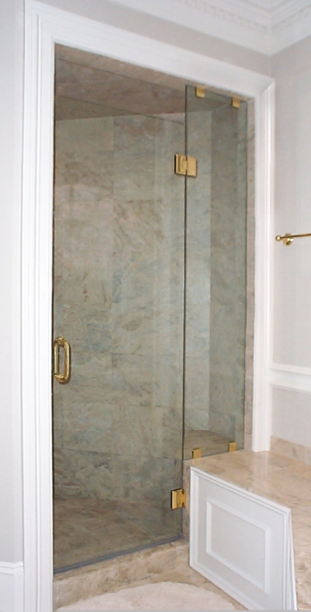 Step-Up Frameless Door & Inline